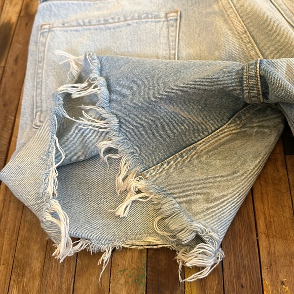 ANINE BING The Kit Blue Shorts Sz 30 **NWT** - Picture 9 of 16